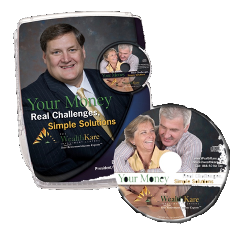 Bruce Smith's Multimedia Business Card CD program, Your Money: Real Challenges, Simple Solutions.