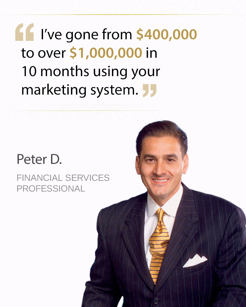 Peter D., Financial Services Professional
