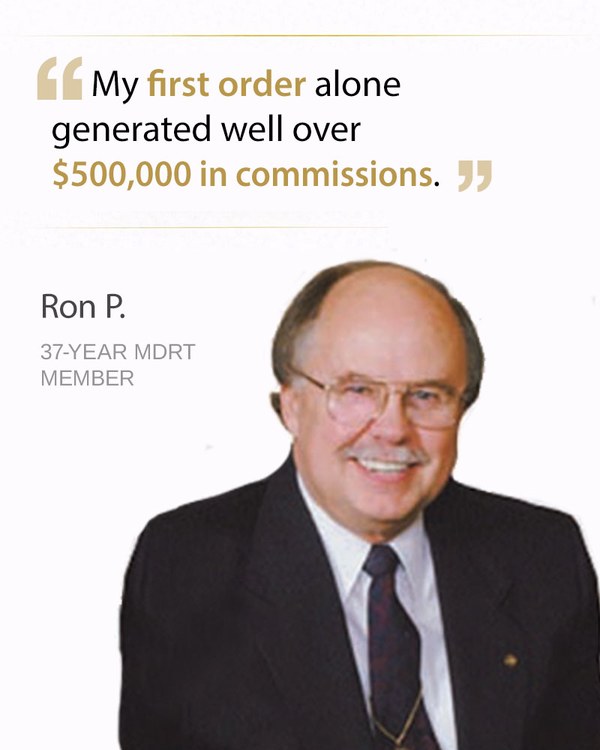 Ron P., 37-Year MDRT Member