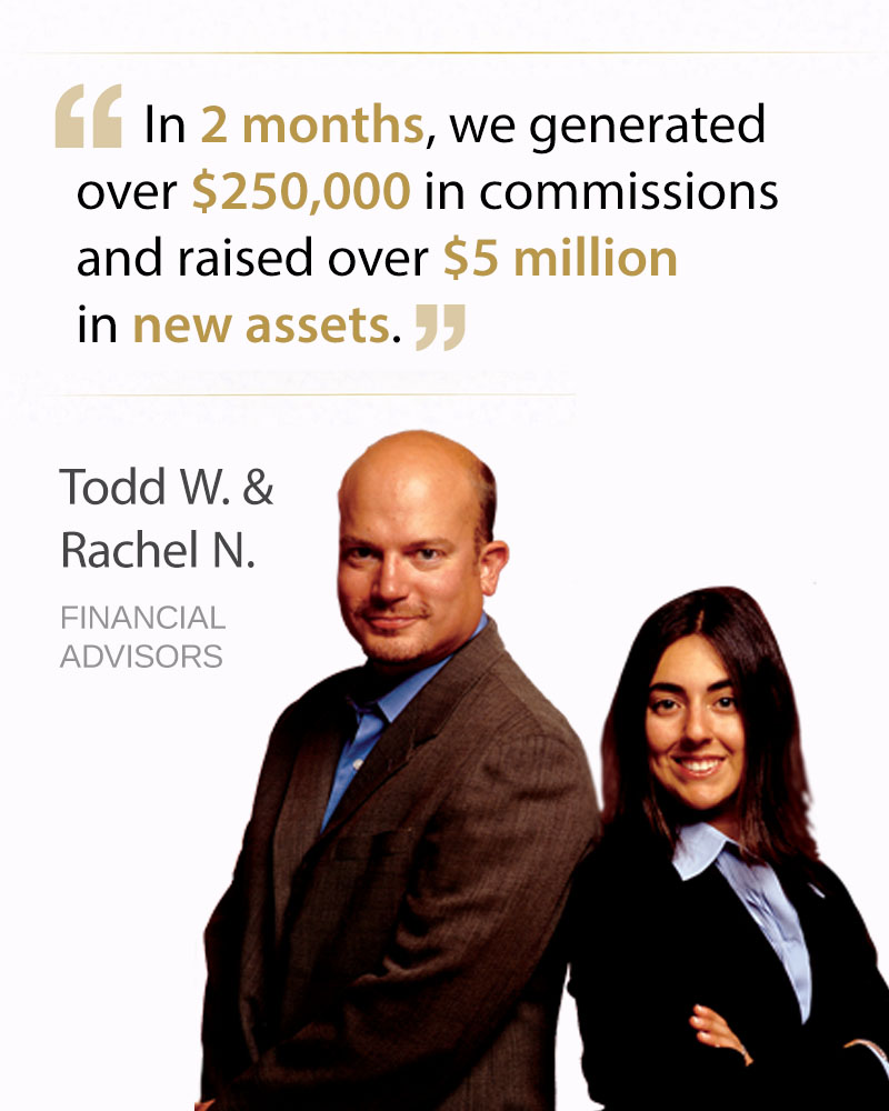 Todd W. & Rachel N., Financial Advisors