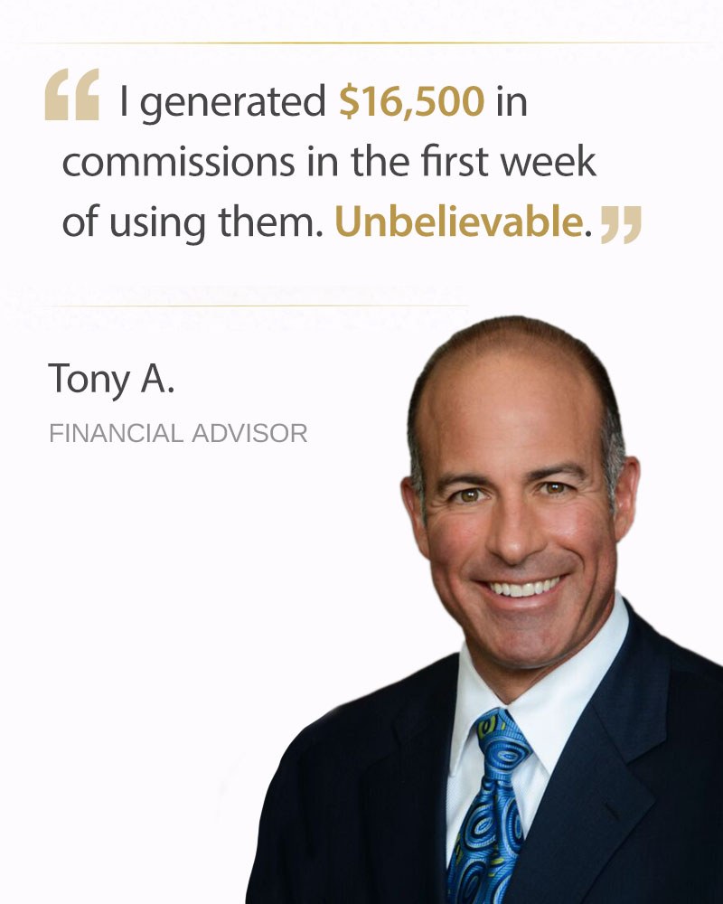 Tony A., Financial Advisor